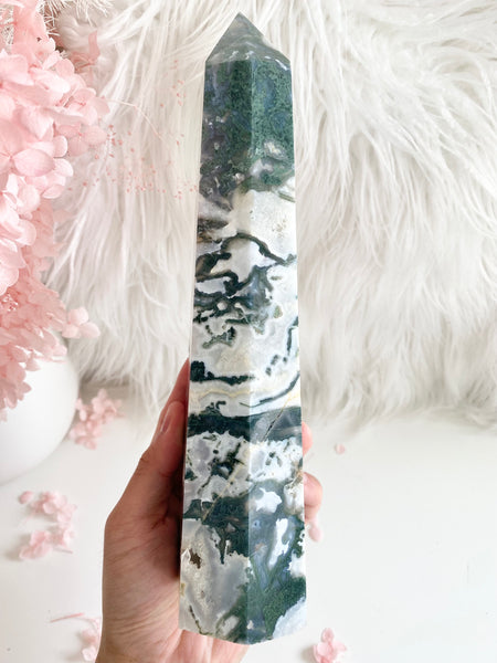 Moss Agate Tower #34
