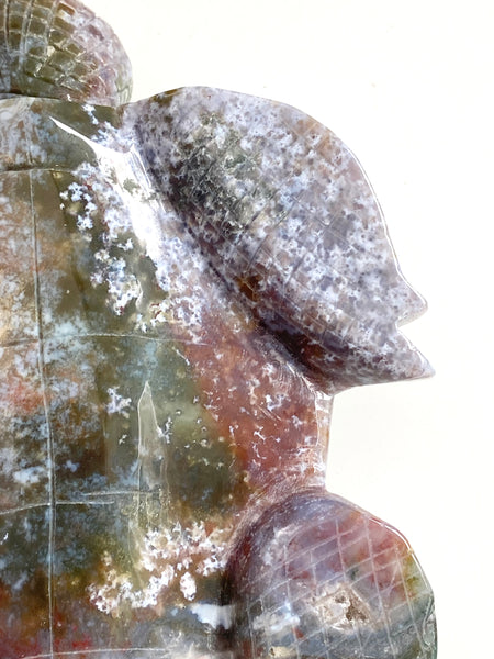 Moss Agate Turtle #15