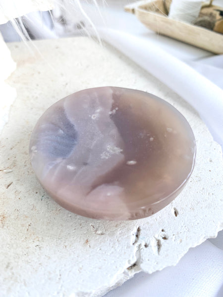 Flower Agate Mini Bowl #30