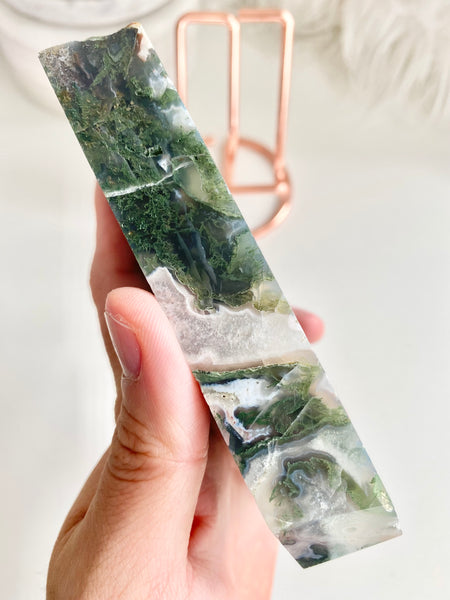 Moss Agate Slab #1