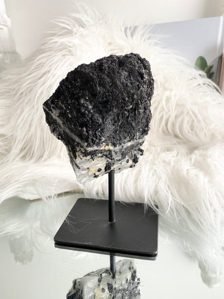Black Tourmaline Quartz Specimen #1