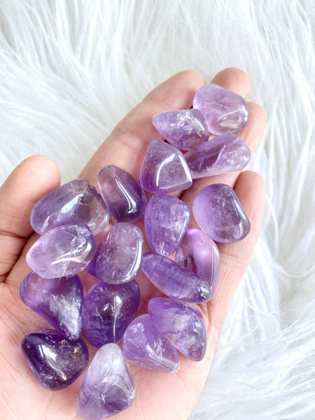 Brazilian Amethyst Tumbled