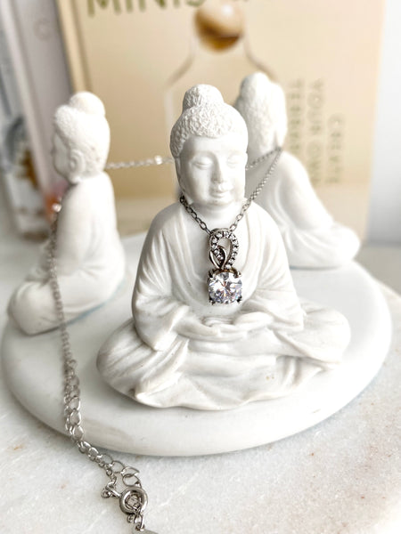 Moissanite necklace #7