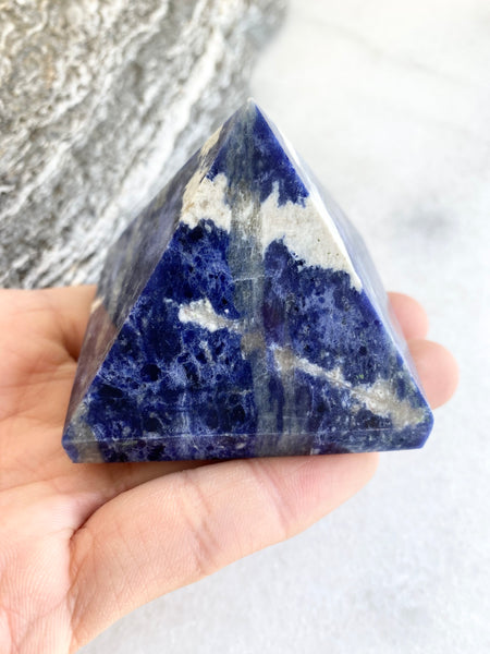 Sodalite Pyramid #1