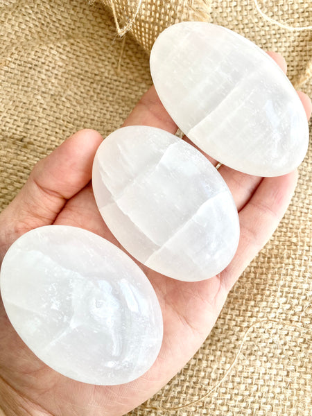 White Calcite Palm