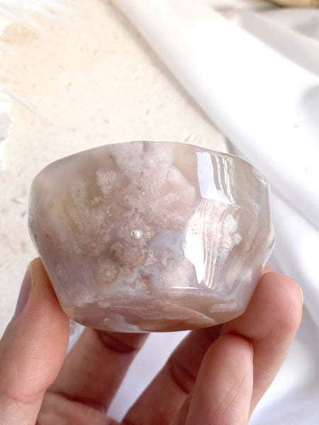 Flower Agate Mini Bowl #4