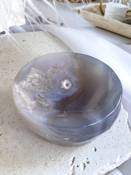 Flower Agate Mini Bowl #7
