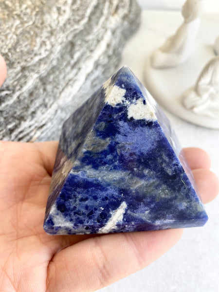 Sodalite Pyramid #1