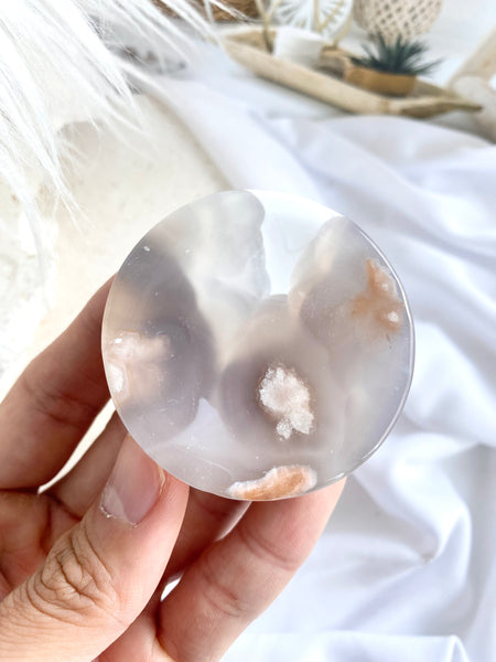 Flower Agate Mini Bowl #18