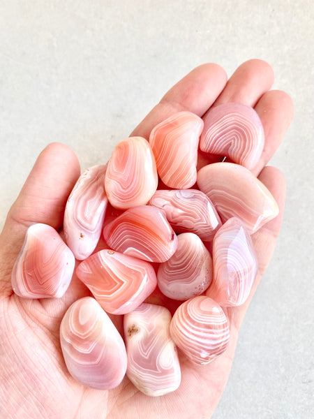 Apricot Botswana Agate Tumbled