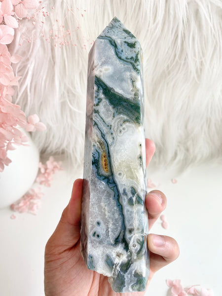 Moss Agate Tower #41