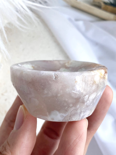 Flower Agate Mini Bowl #11