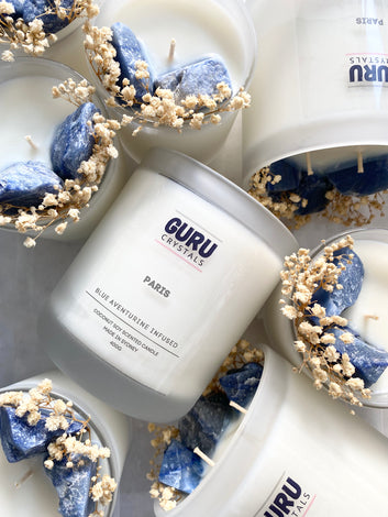 CRYSTAL INFUSED CANDLES