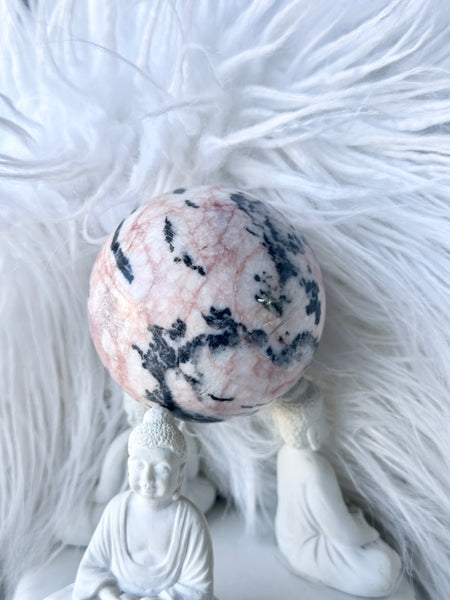 Pink Zebra Sphere #7