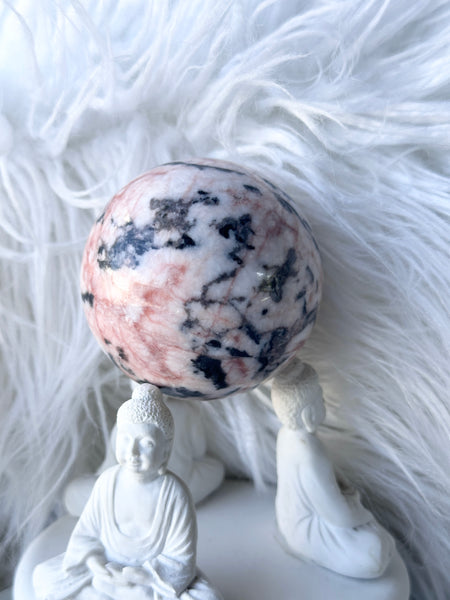 Pink Zebra Sphere #3