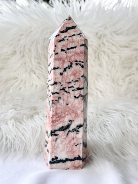 Pink Zebra Jasper Tower #1