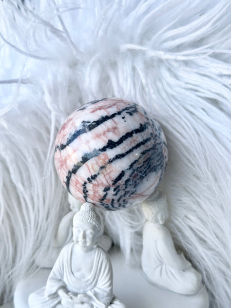 Pink Zebra Sphere #9