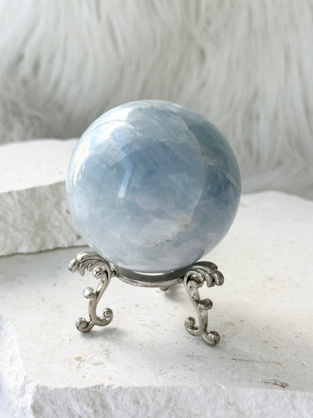 Blue Calcite Sphere #7