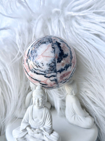 Pink Zebra Sphere #9