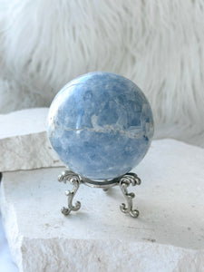 Blue Calcite Sphere #1