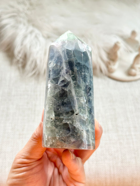 Rainbow Fluorite Tower #10