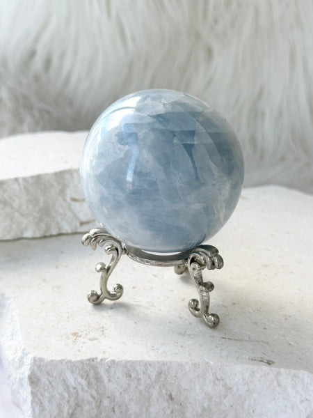 Blue Calcite Sphere #7