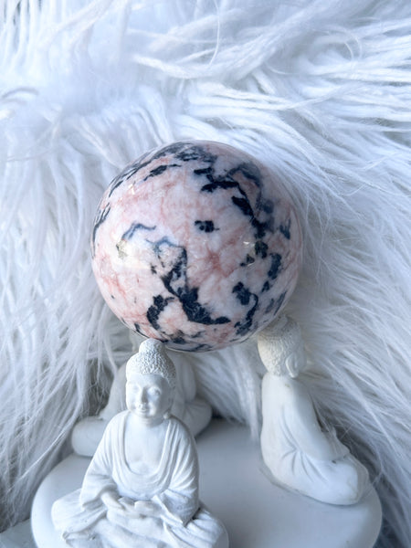 Pink Zebra Sphere #4