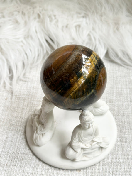 Blue Tigers Eye Sphere #2