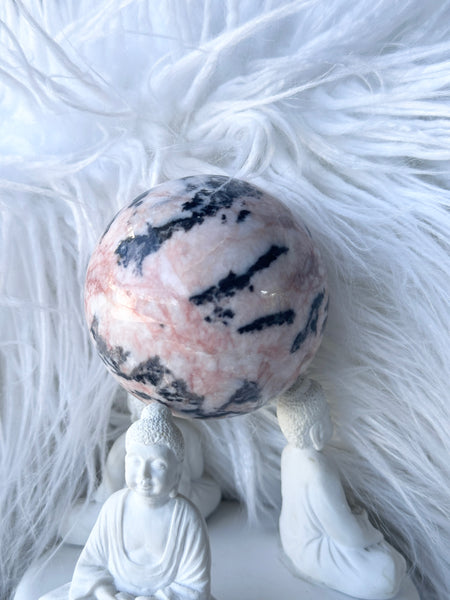 Pink Zebra Sphere #4