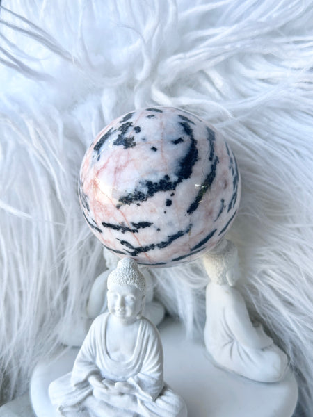 Pink Zebra Sphere #6