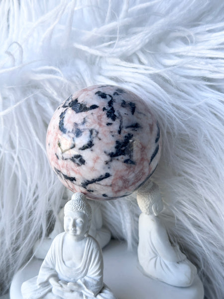 Pink Zebra Sphere #4