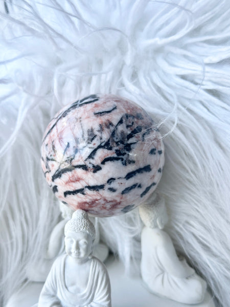 Pink Zebra Sphere #8