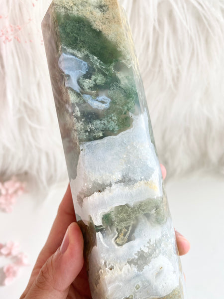 Moss Agate Tower #29
