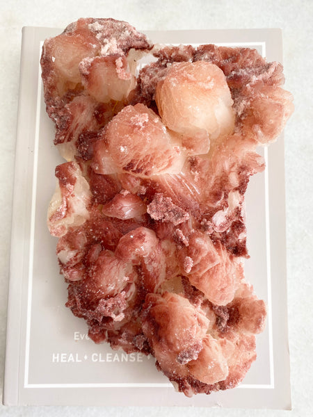 Red Stilbite Heulandite #4