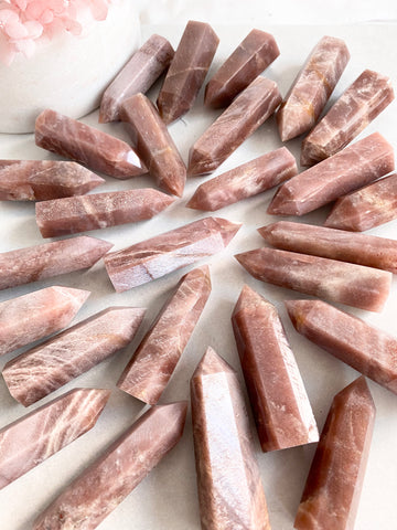 Pink Moonstone Point