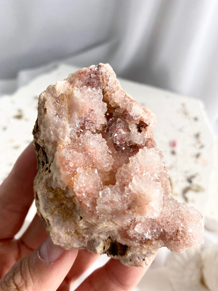 Pink Amethyst Cluster #67