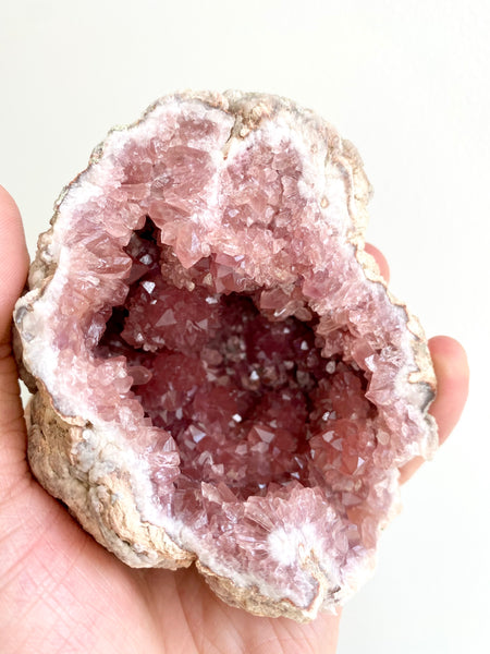 Pink Amethyst Geode PAIR Cluster XXLarge #27