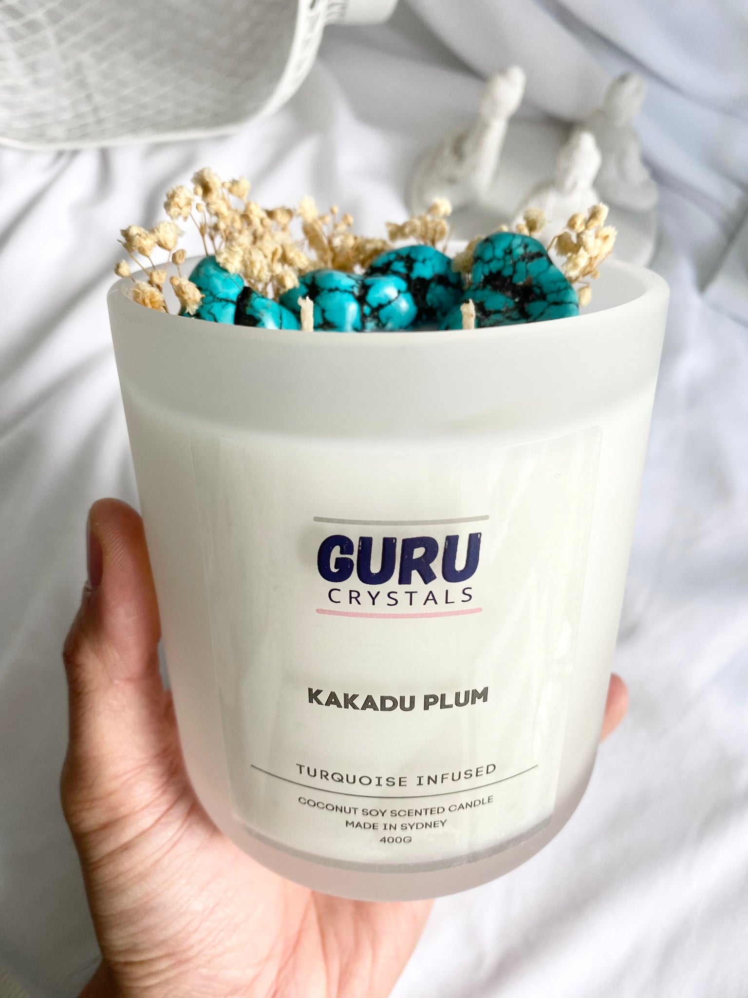 Kakadu Plum - Turquoise Infused Candle