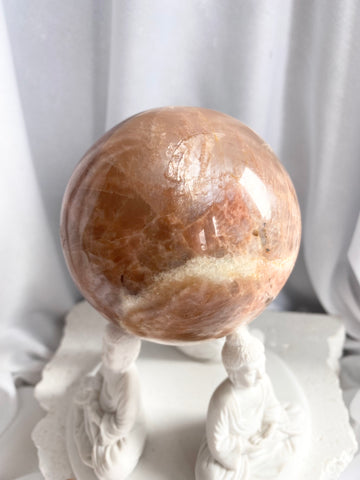 Peach Moonstone Sphere #1