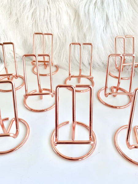 Rose Gold Slab Stand