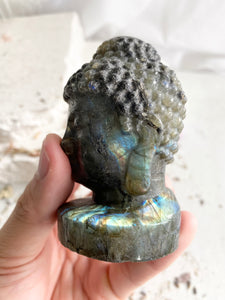 Labradorite Buddha Head #5