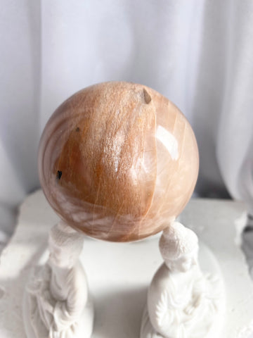 Peach Moonstone Sphere #7