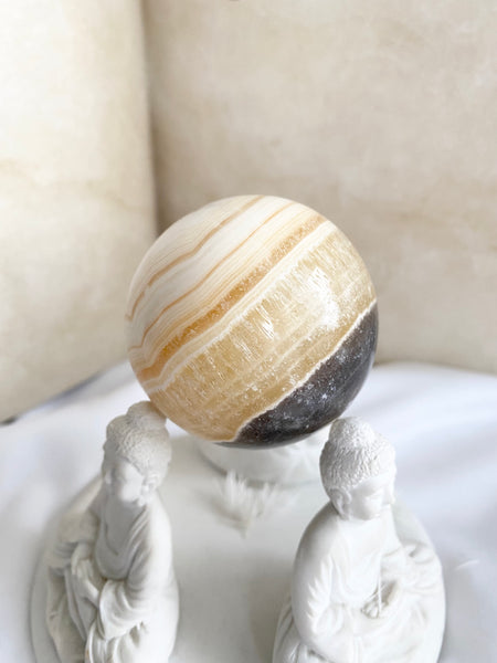 Zebra Calcite Sphere #7