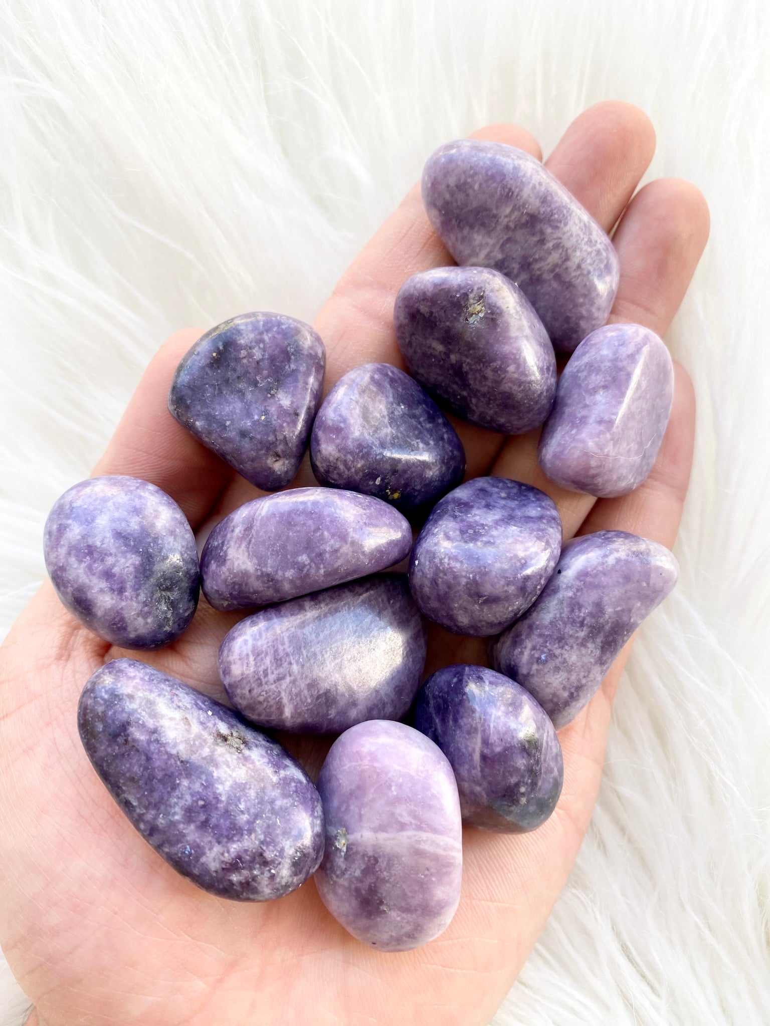 Lepidolite Tumbled