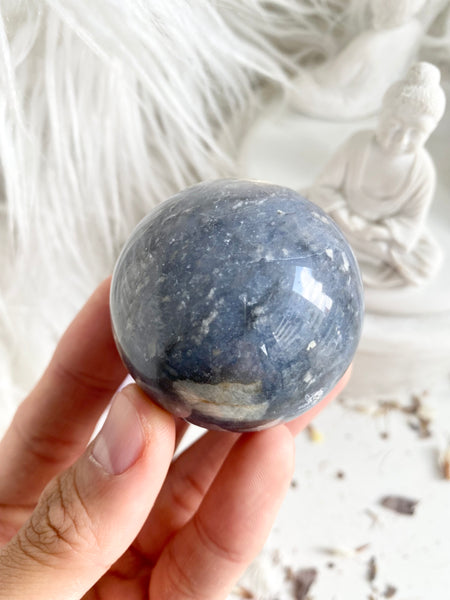 Blue Opal Sphere #11
