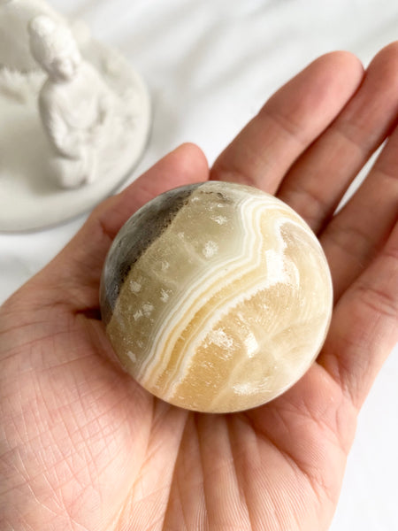 Zebra Calcite Sphere #8