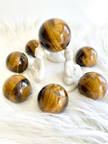 Golden Tigers Eye Sphere