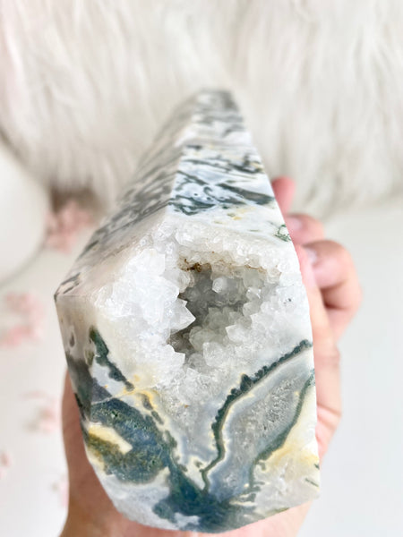 Moss Agate Tower #34