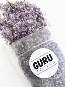 250g Amethyst Chips Bag