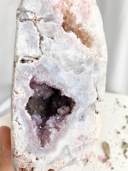 Pink Amethyst Cluster #11